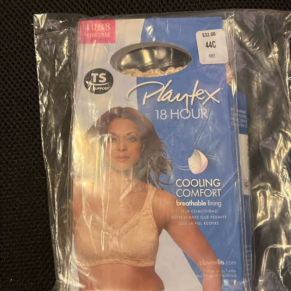 Playtex 18 hour bra 44C honey color.
